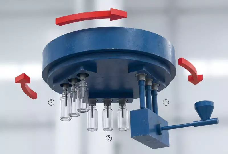 3-Station ISBM Machine Structure