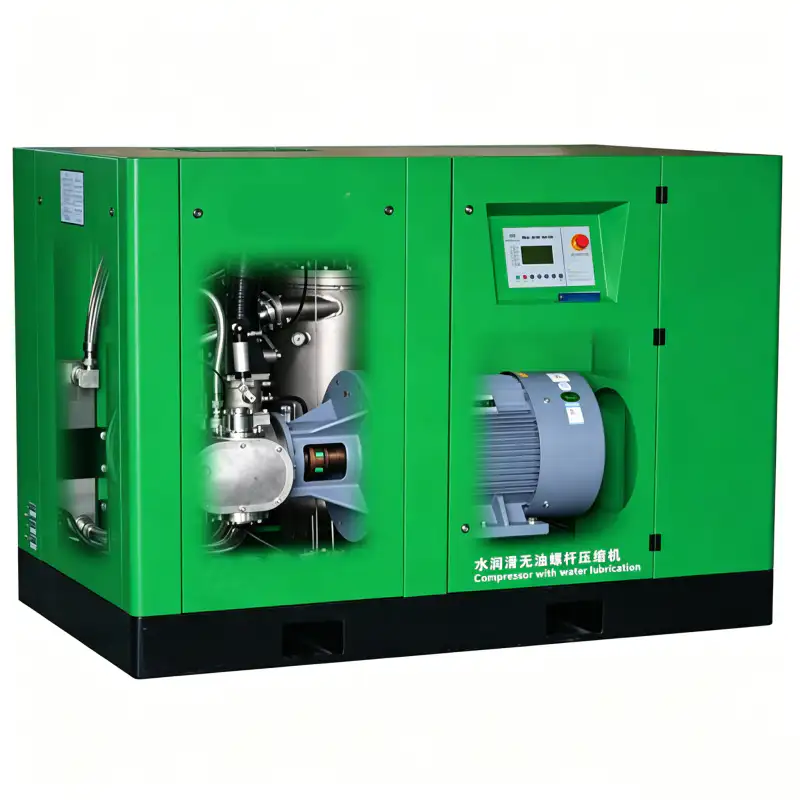 Water-lubricated Oil-free Screw Air Compressor
