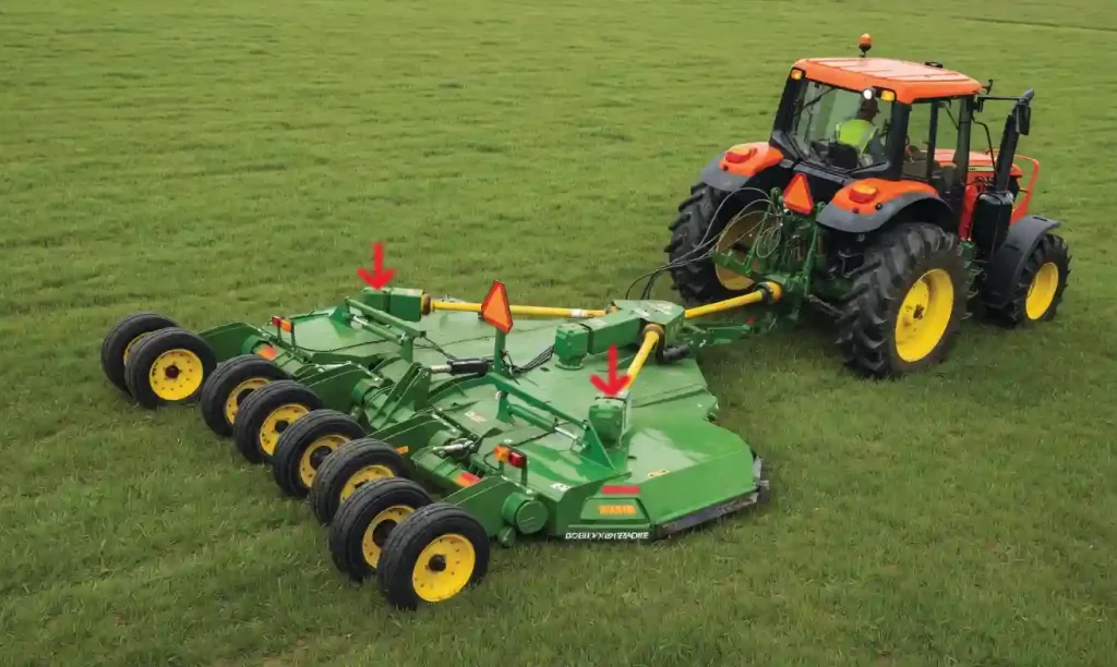 Application of Rotary Cutting Machine Gearboxes in Tractors