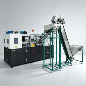 Automatic PET HDPE Bottle Blow Molding Machine for Water, Beverage, Pesticide & Chemical Bottles