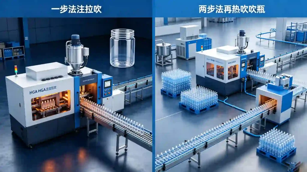 Comparison of One-Step ISBM and Two-Step SBM Processes