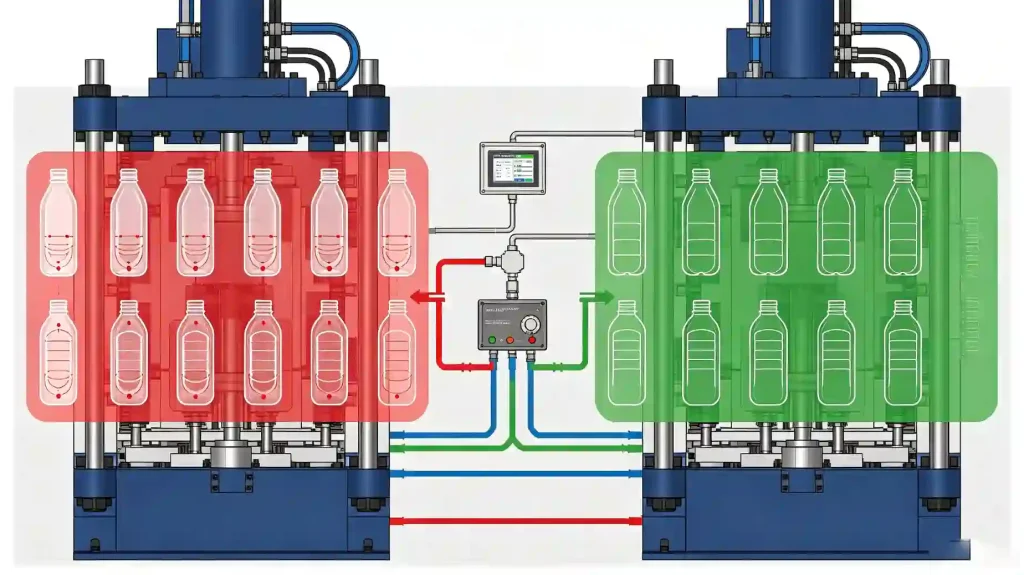 UN-Certified Pesticide Containers: Wall Thickness Tolerance and Machine Process Capability Comparison of Wall Thickness Consistency_ Hydraulic Presses vs. Servo Presses