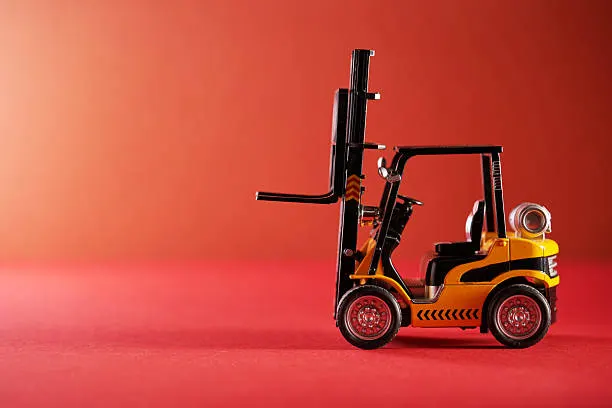 Heavy duty forklift application hydraulic steering