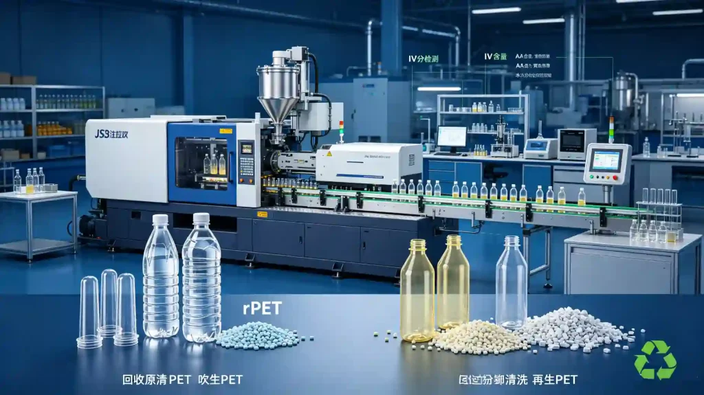 rPET Infrared Temperature Control Zones and Batch Recipe Management